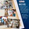 24 x 24 inch Stretched Canvas 12-Ounce Triple Primed, 6-Pack - Professional Artist Quality White Blank 3/4" Profile, 100% Cotton, Heavy-Weight Gesso